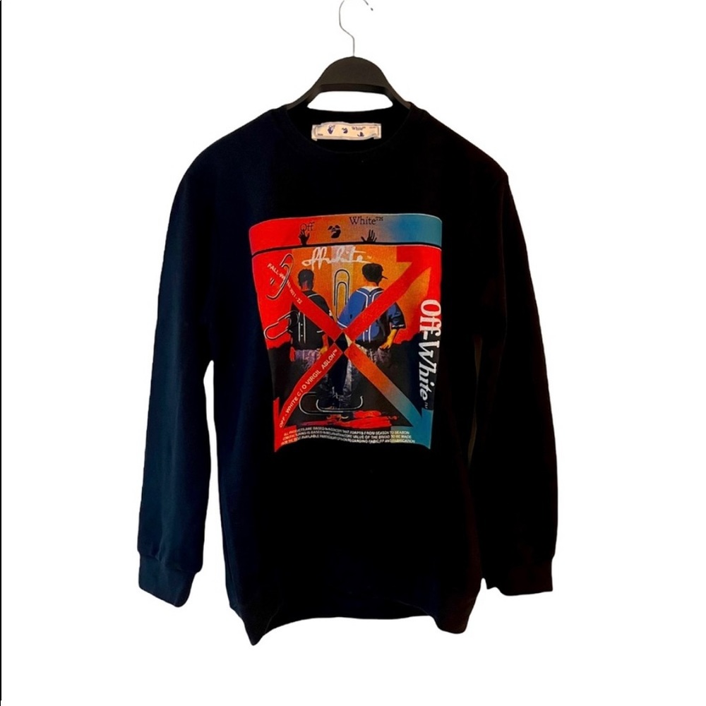 Off-white crewneck sweatshirt-size M $350